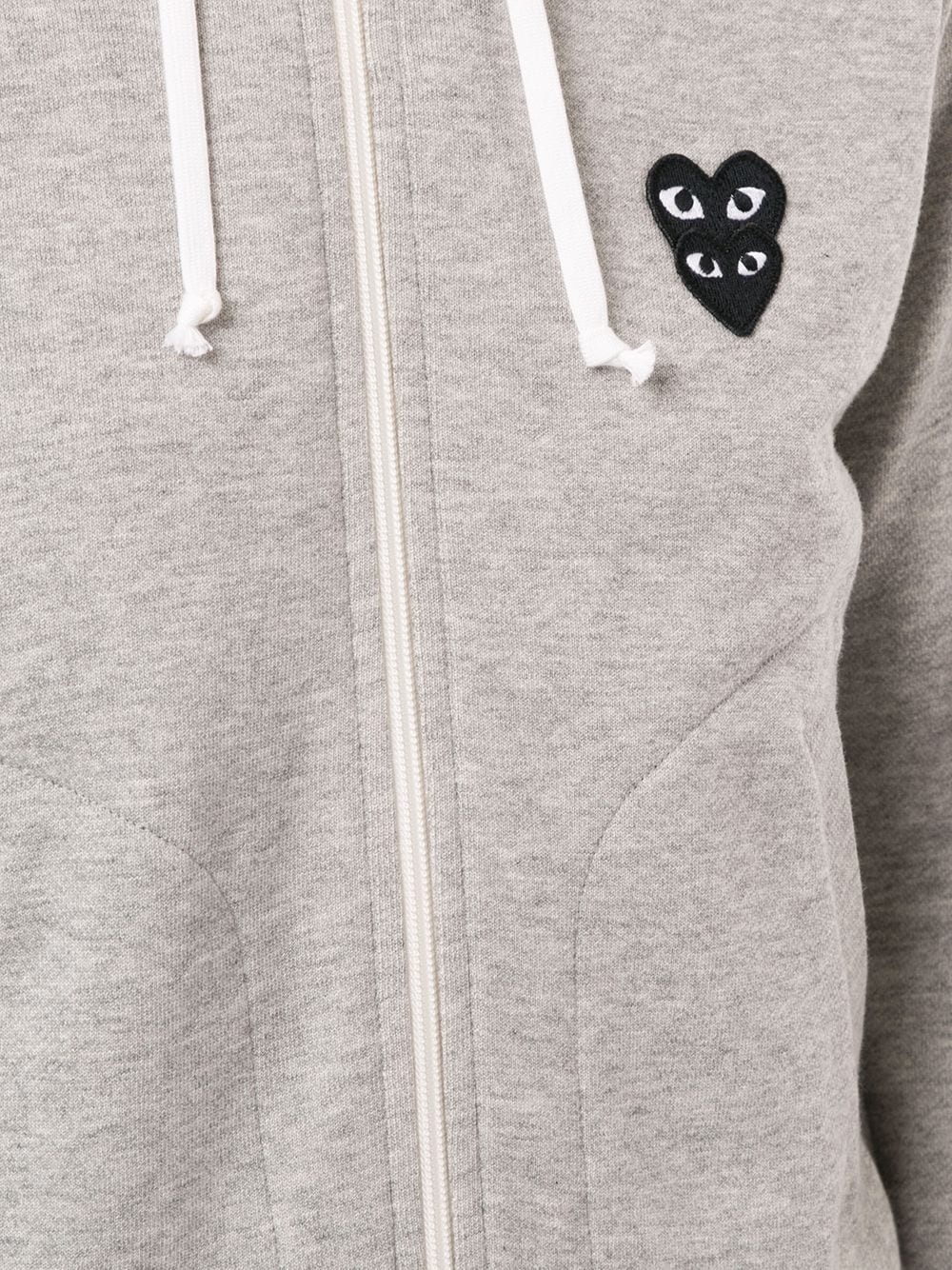 logo patch hoodie - 5