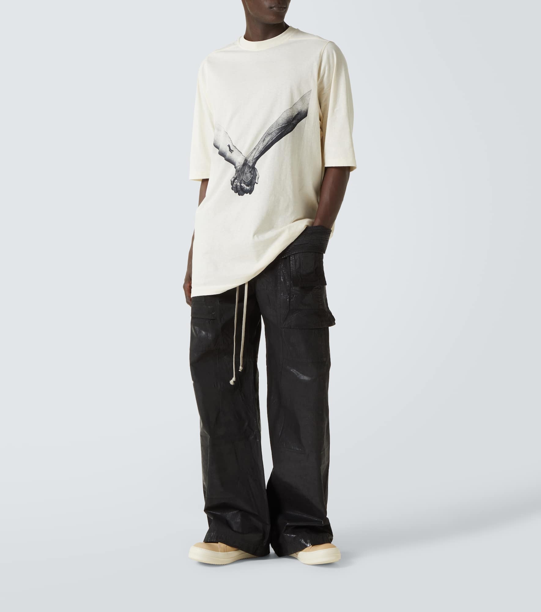 Jumbo printed cotton jersey T-shirt - 2