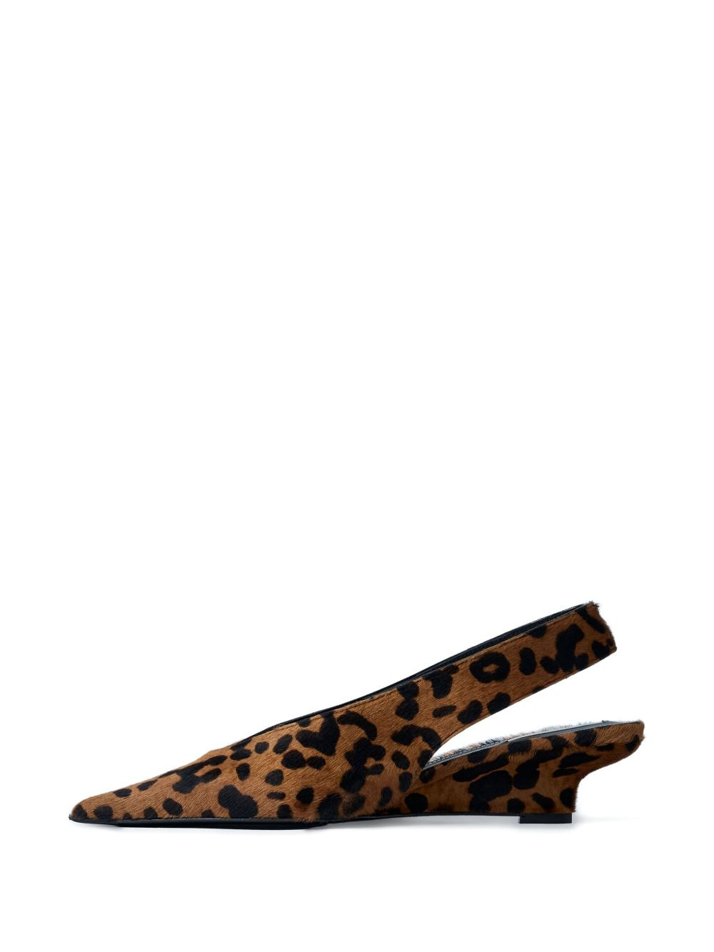 30mm leopard-print pointed-toe pumps - 2
