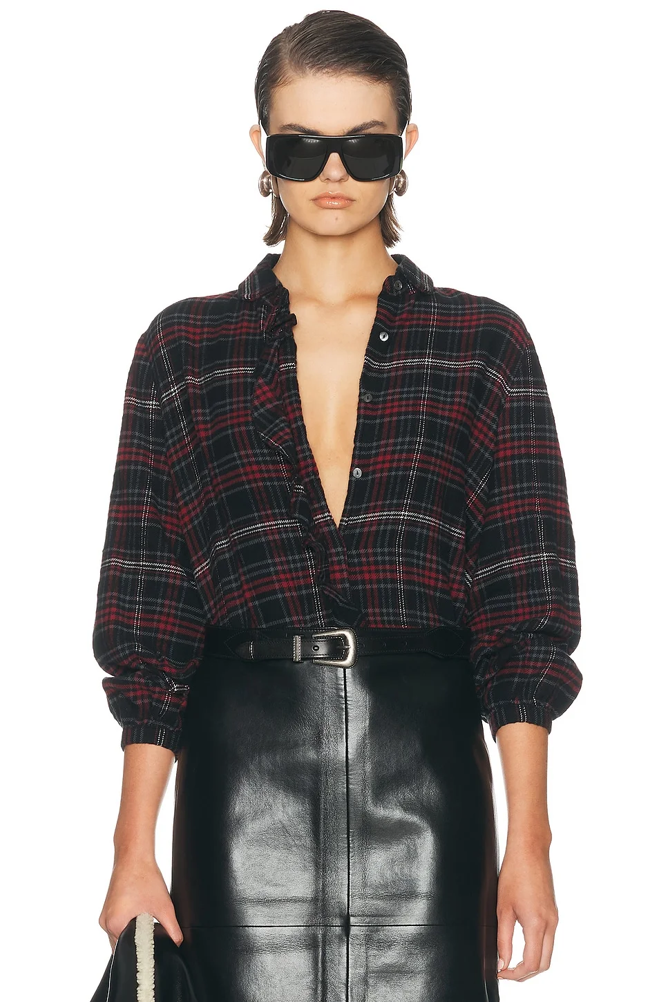 Shrunken Ruffle Shirt - 1