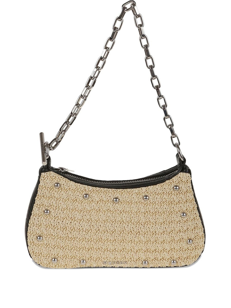 stud-embellished shoulder bag 1