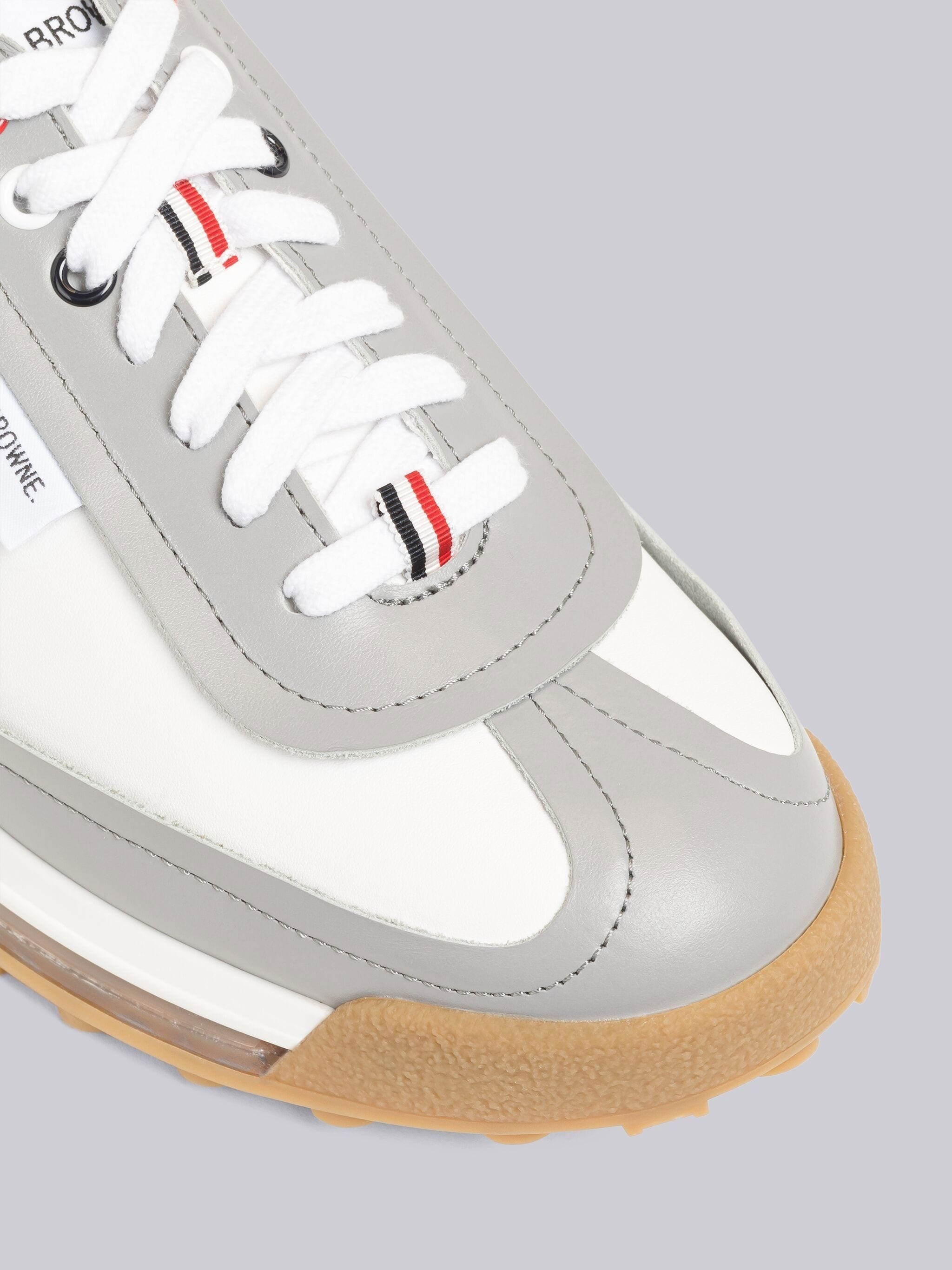Raw Edge Vitello Calf Clear Sole Tech Runner - 2