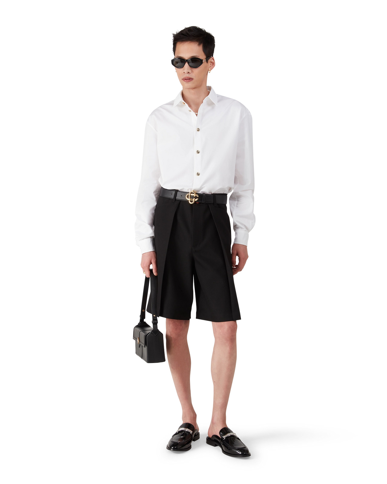 White Cotton Shirt | Casablanca Paris - 2