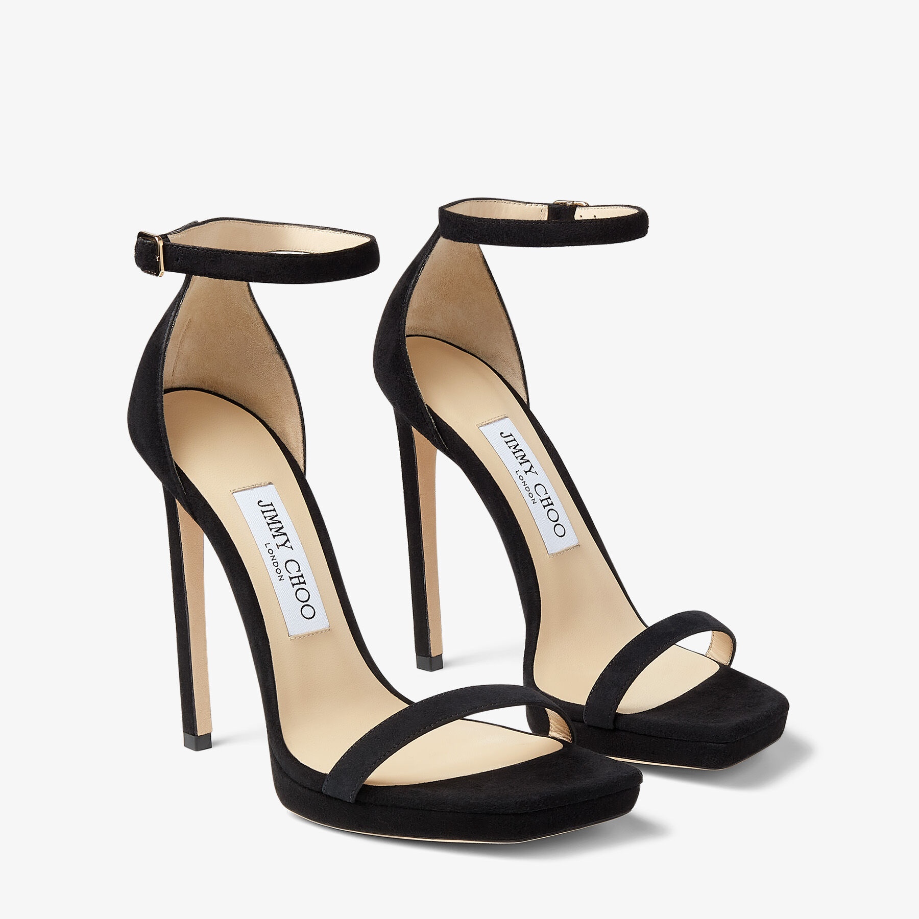 Alva 120
Black Suede Sandals - 3