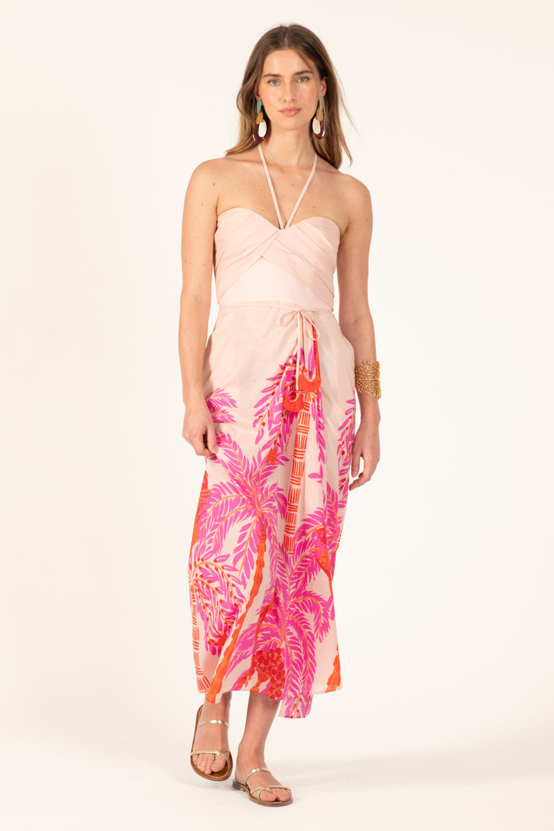 Long Dress Collina - Pink Palmrott 1