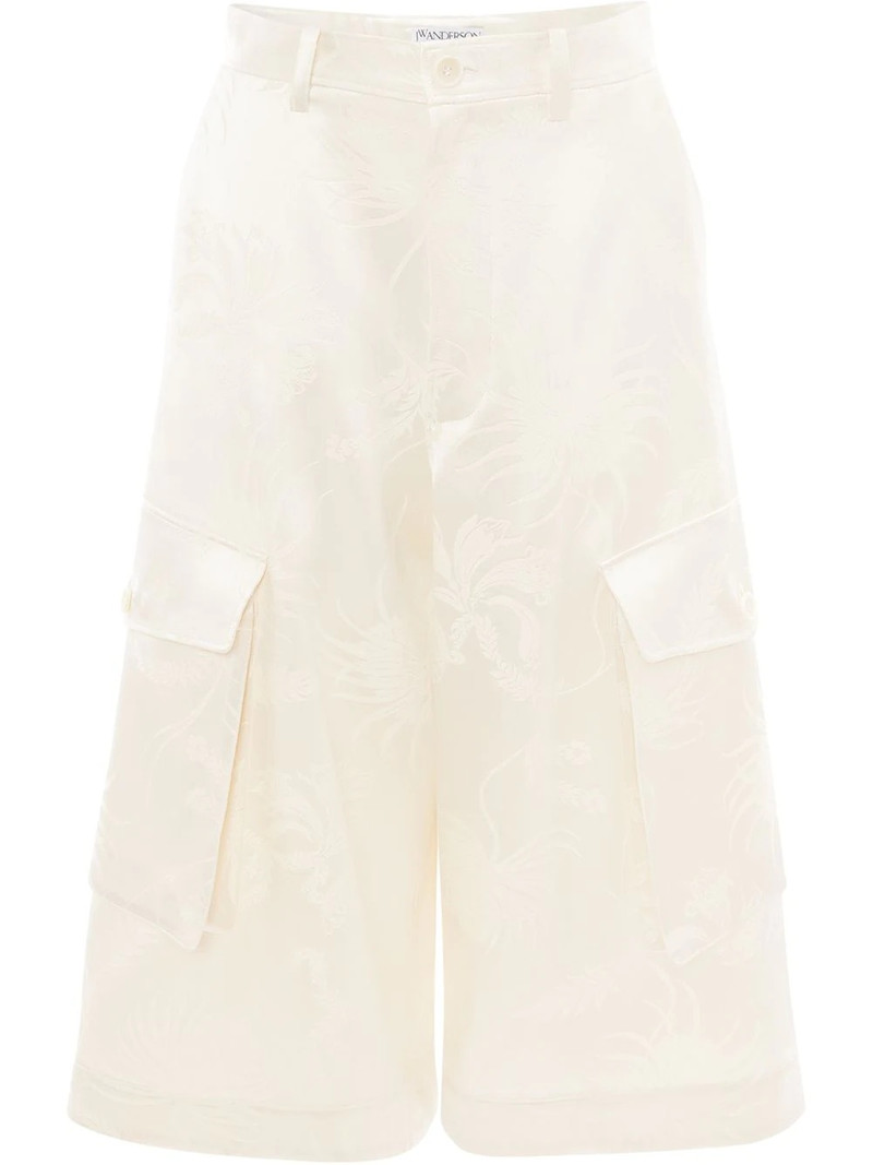 cropped cargo trousers 1