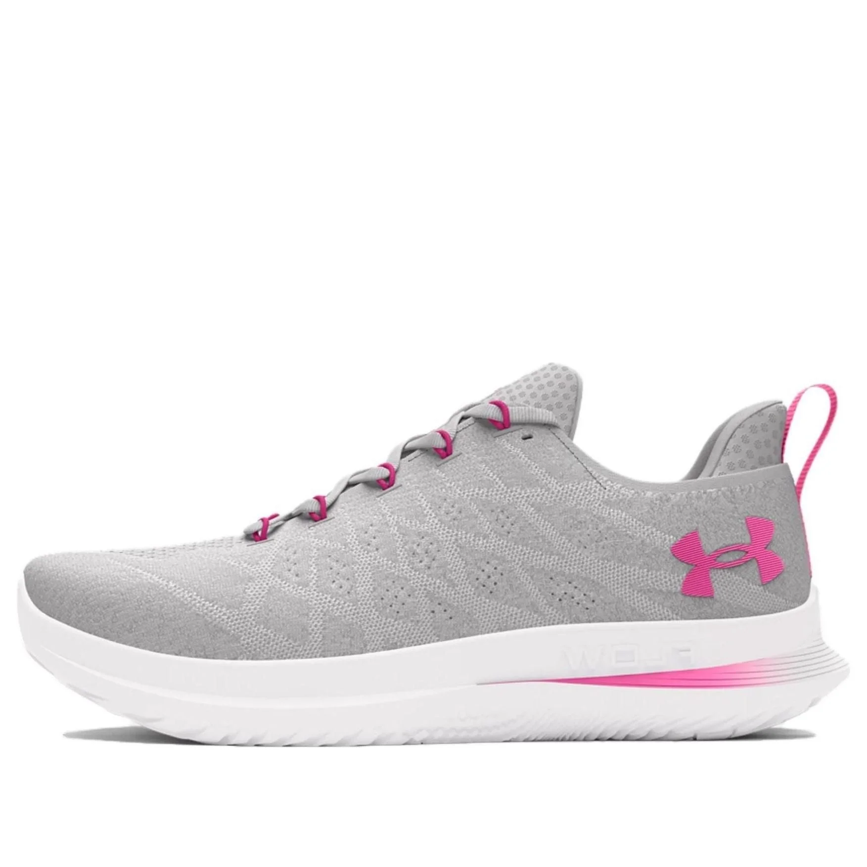 (WMNS) Under Armour Flow Velociti 3 'Distant Grey Astro Pink' 3026124-105 - 1
