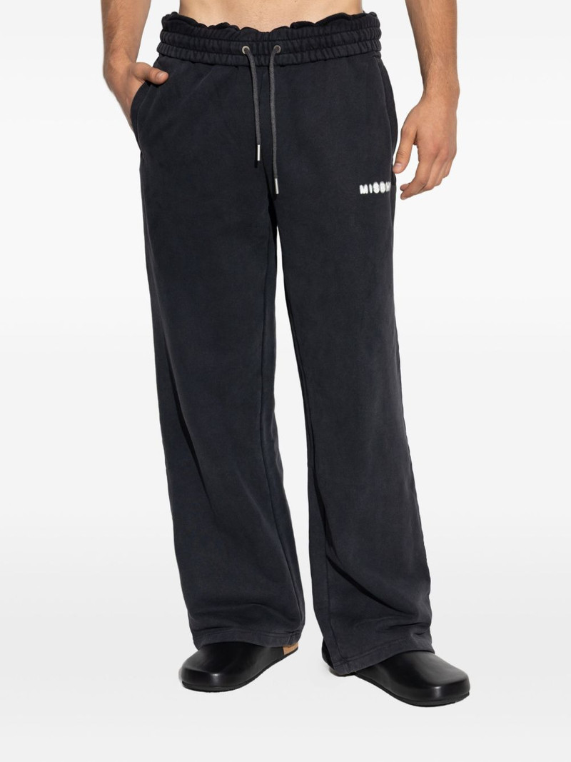 logo-detail drawstring track pants 3