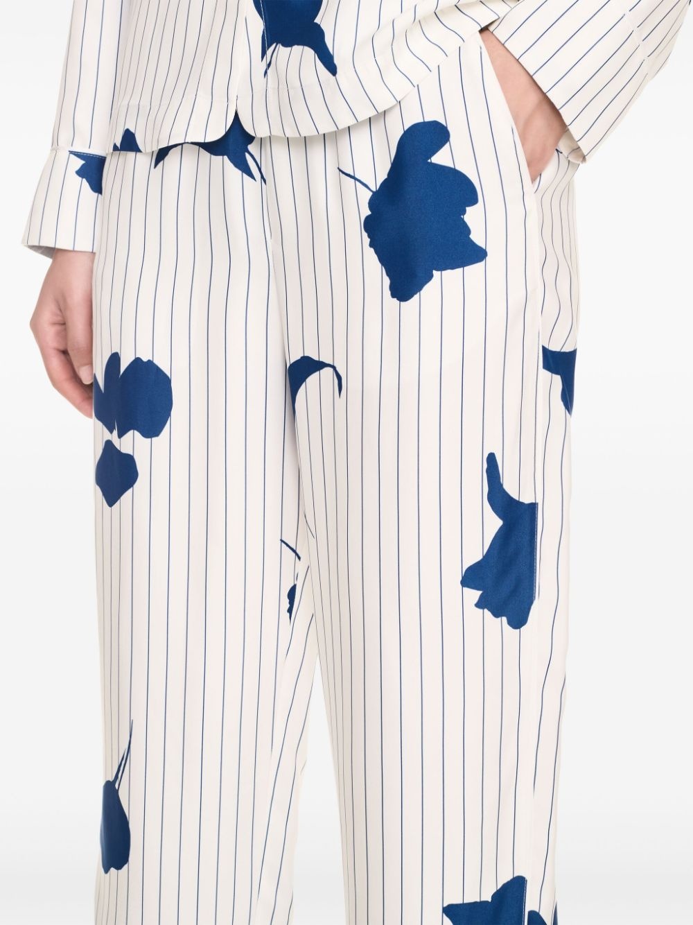 floral-print trousers - 5