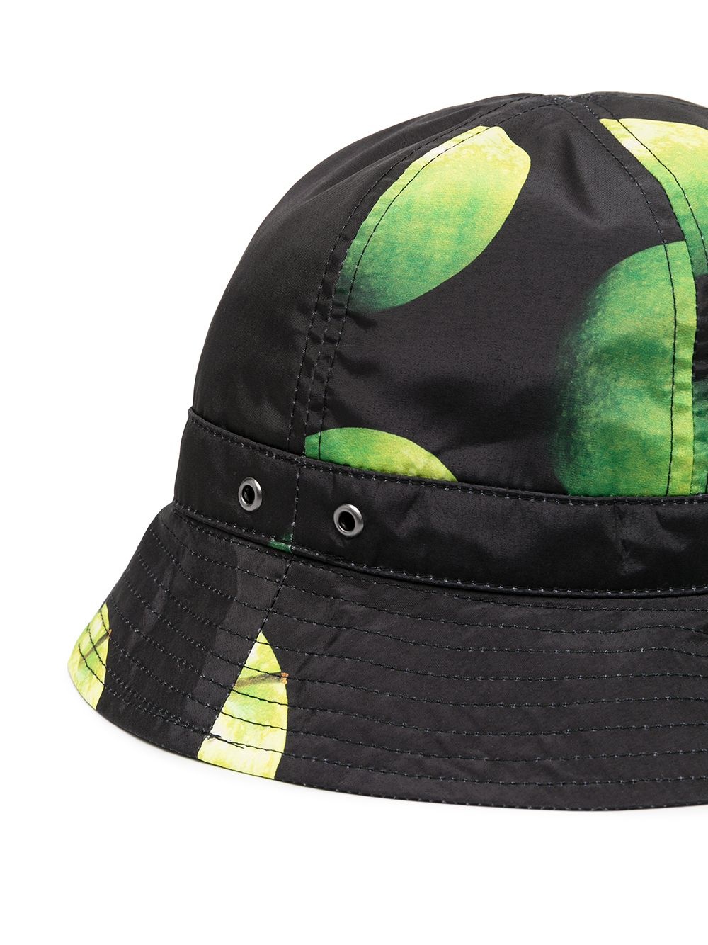 apple print bucket hat - 2