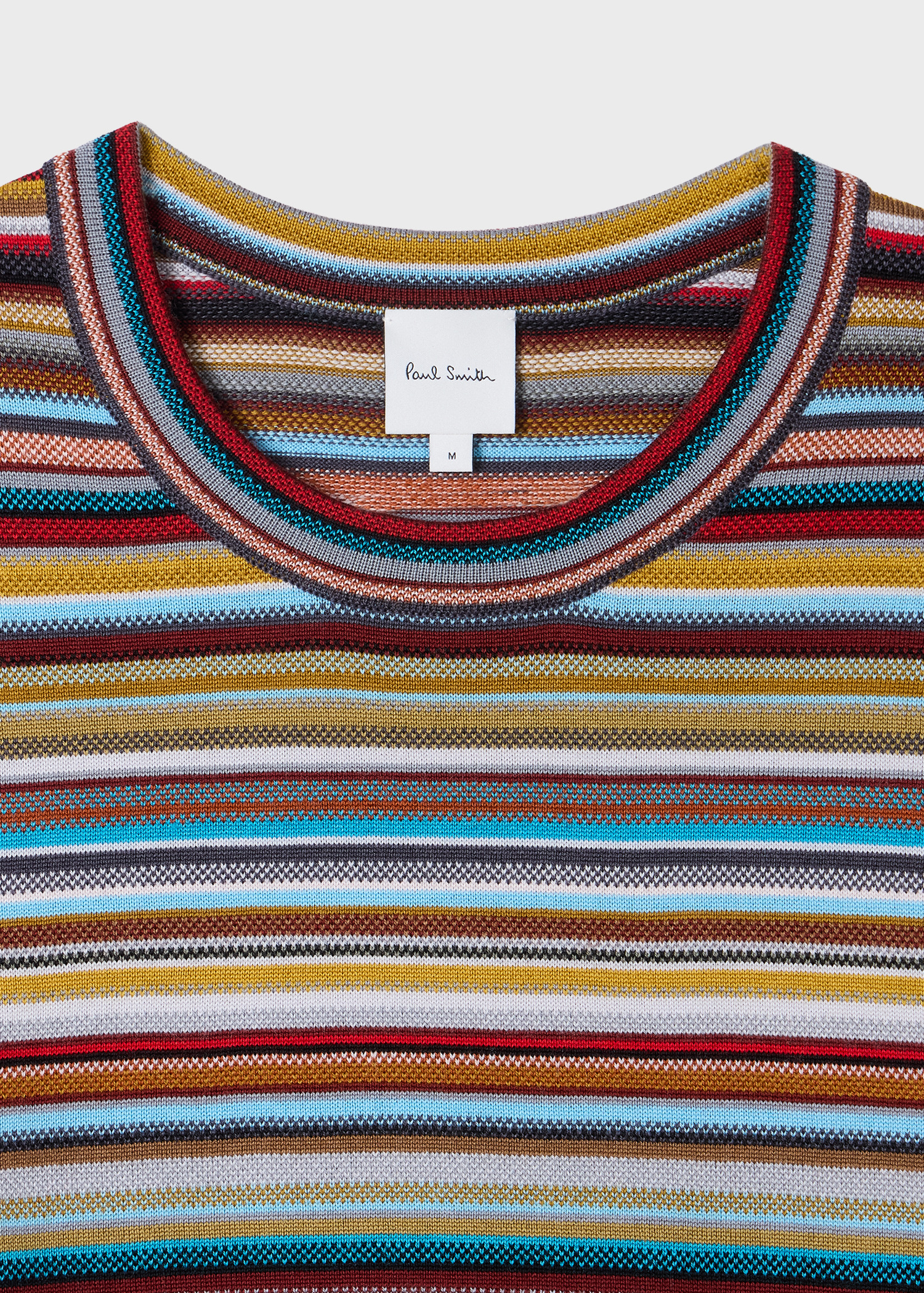 'Signature Stripe' Merino Wool Knit Sweater - 2