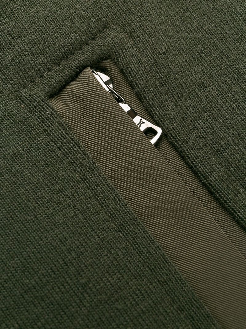 zip detail jacket - 6