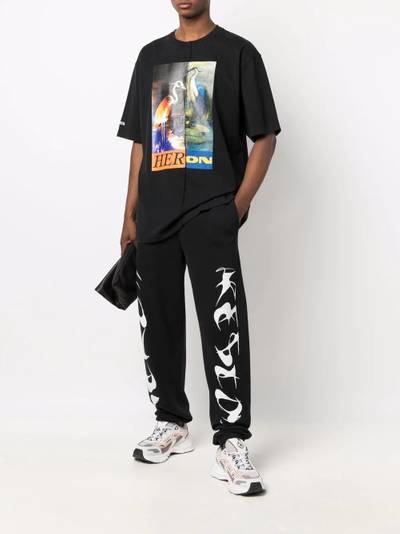 Heron Preston Split Light Herons T-shirt outlook