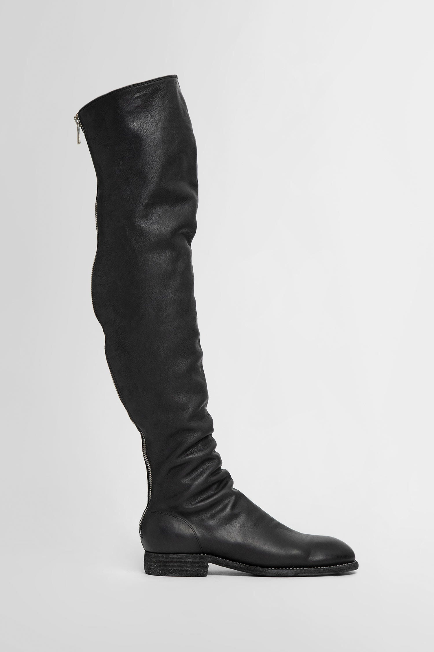 GUIDI WOMAN BLACK BOOTS - 1