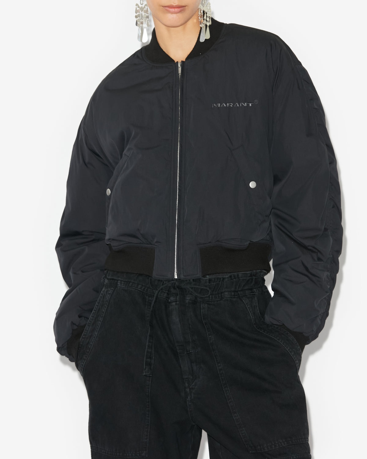 Isabel Marant Étoile BESSIME PLAIN COTTON JACKET | REVERSIBLE