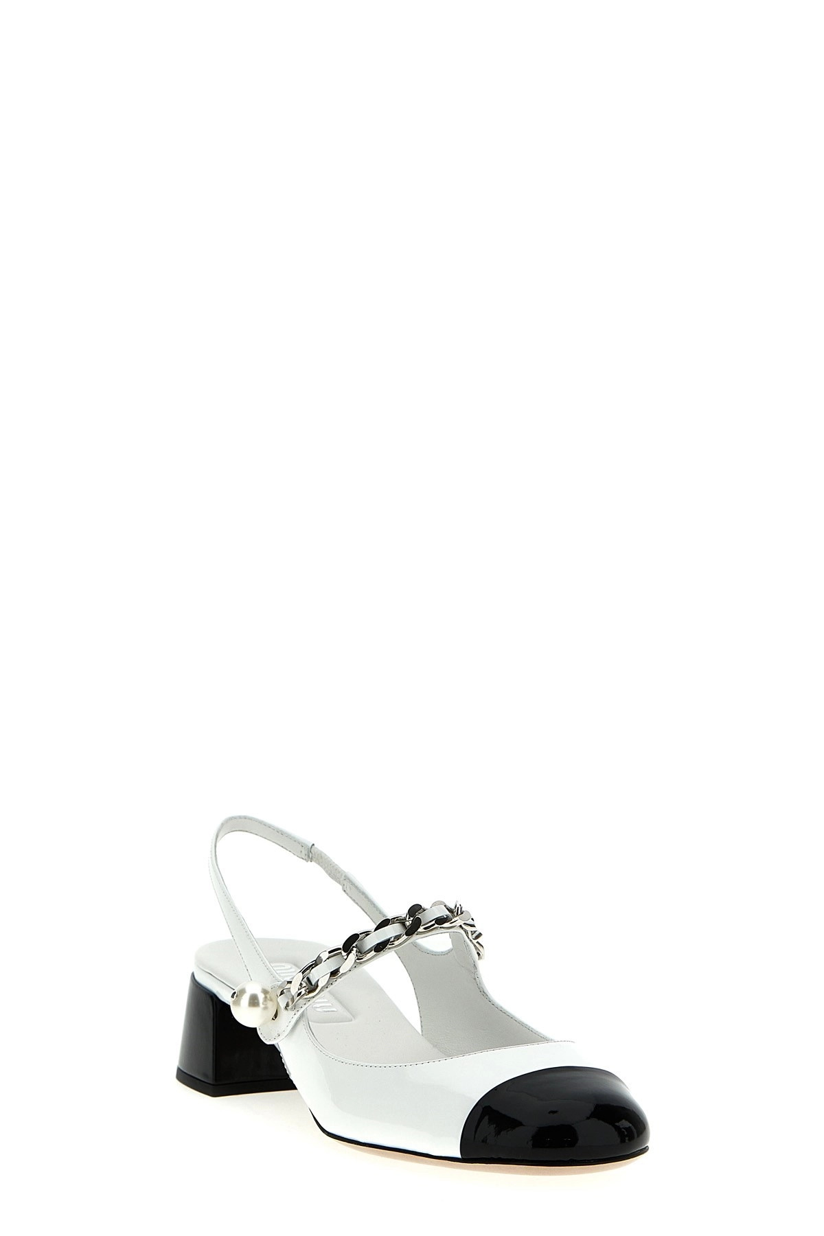 Patent leather slingback - 2