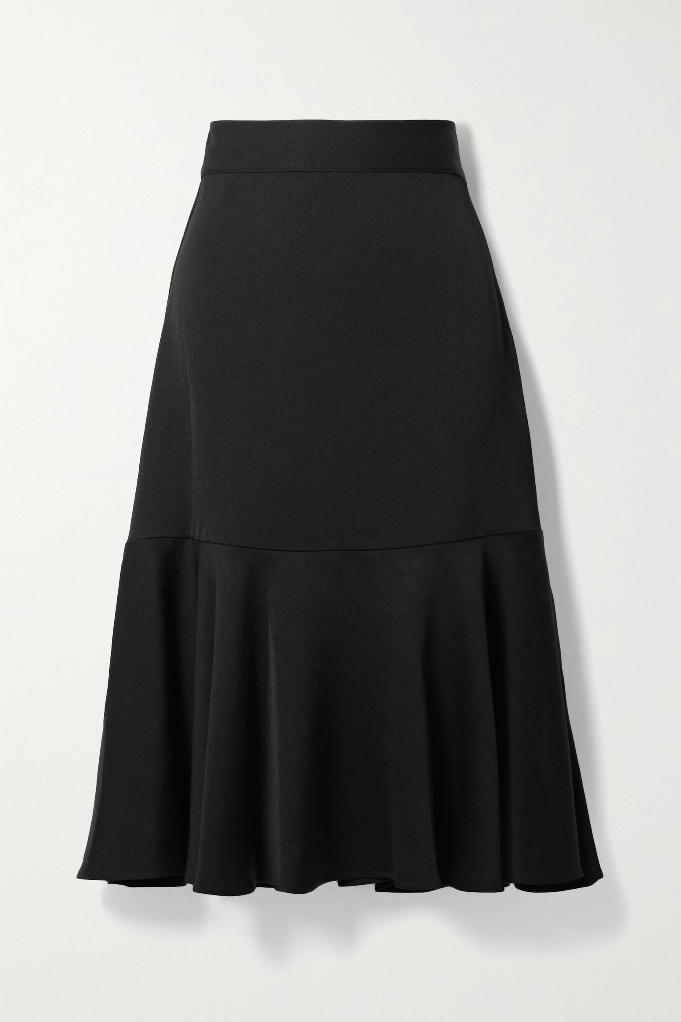 Papillon tiered crepe midi skirt - 1