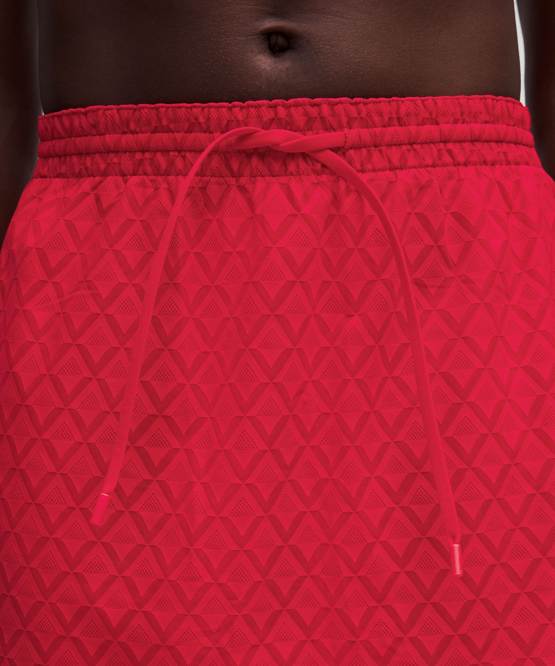 Textured Mesh High-Rise Tennis Skirt - 4