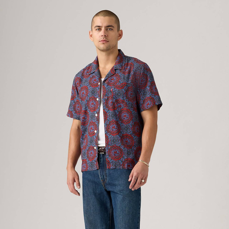 SHORT-SLEEVE SUNSET STANDARD CAMP SHIRT 1