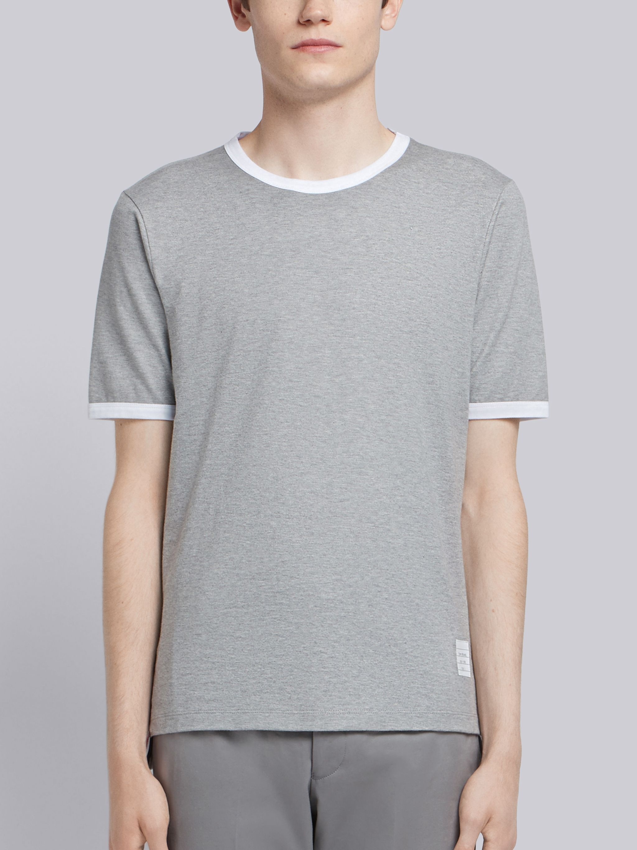 Ringer slim-fit T-shirt - 1