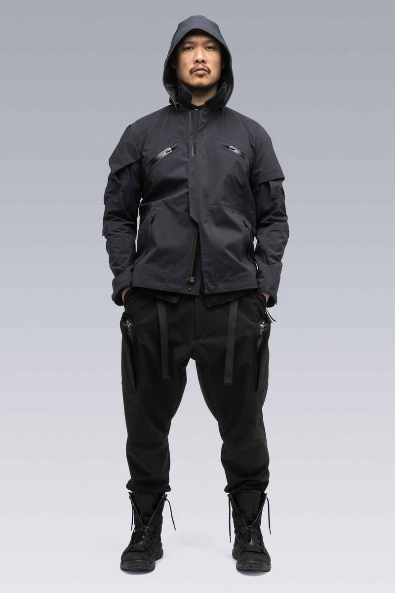 J1B-GT 3L Gore-Tex Pro Interops Jacket White (2 hoods: White & Black) 14