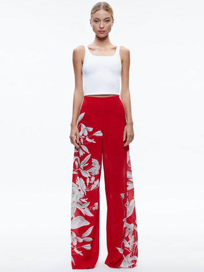 Alice + Olivia ATHENA WIDE LEG PANT outlook