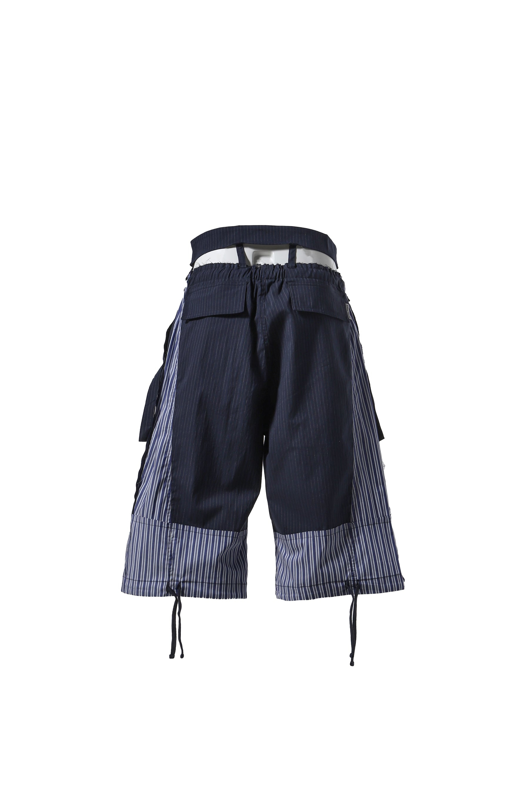 BAGGY CARGO SHORTS / BLU - 5