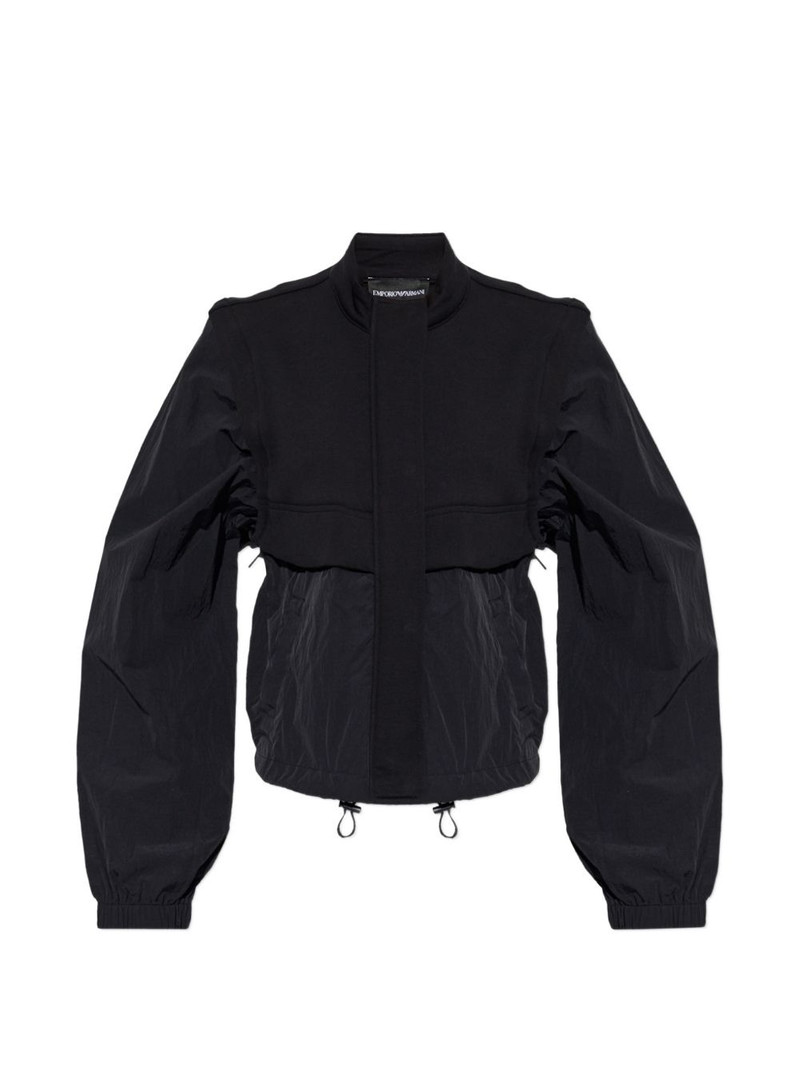 detachable-sleeve drawstring-hem jacket 1