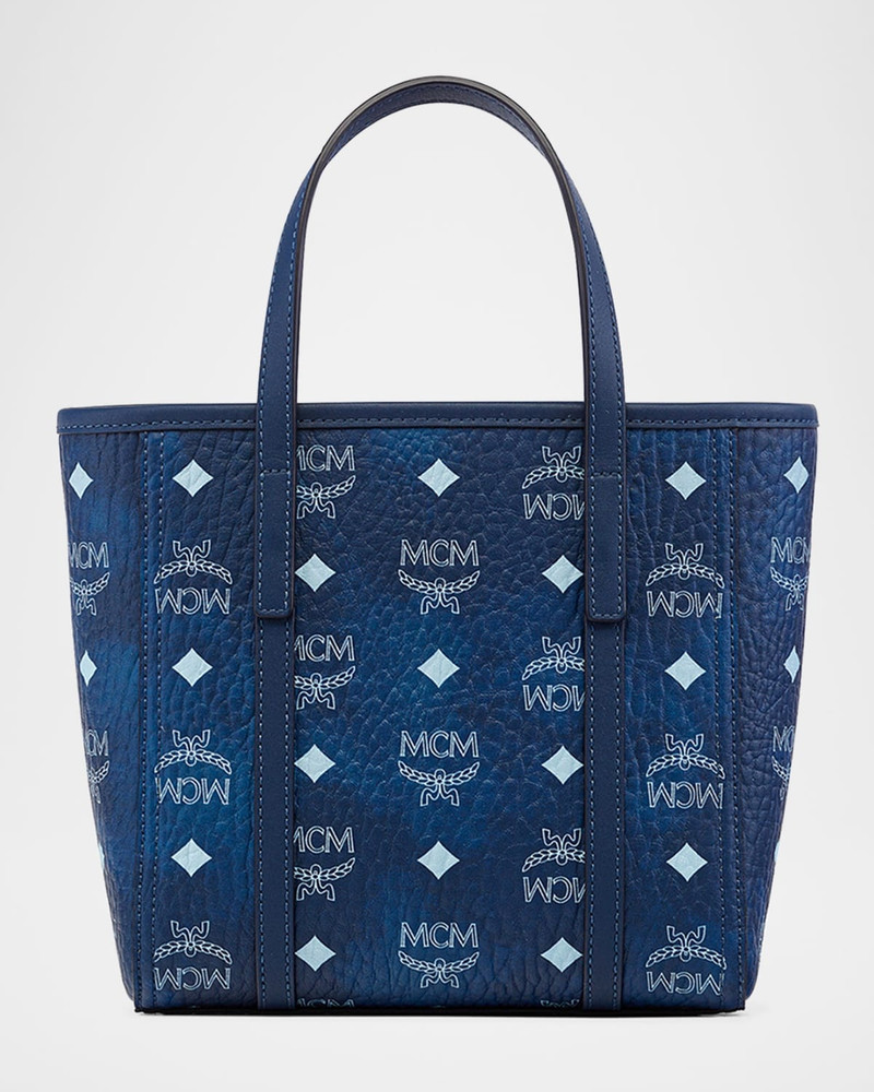 MCM Toni Mini Visetos Shopper Top-Handle Bag outlook