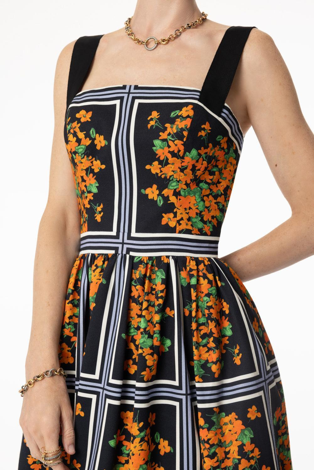 Thick Strap Midi Dress - 3
