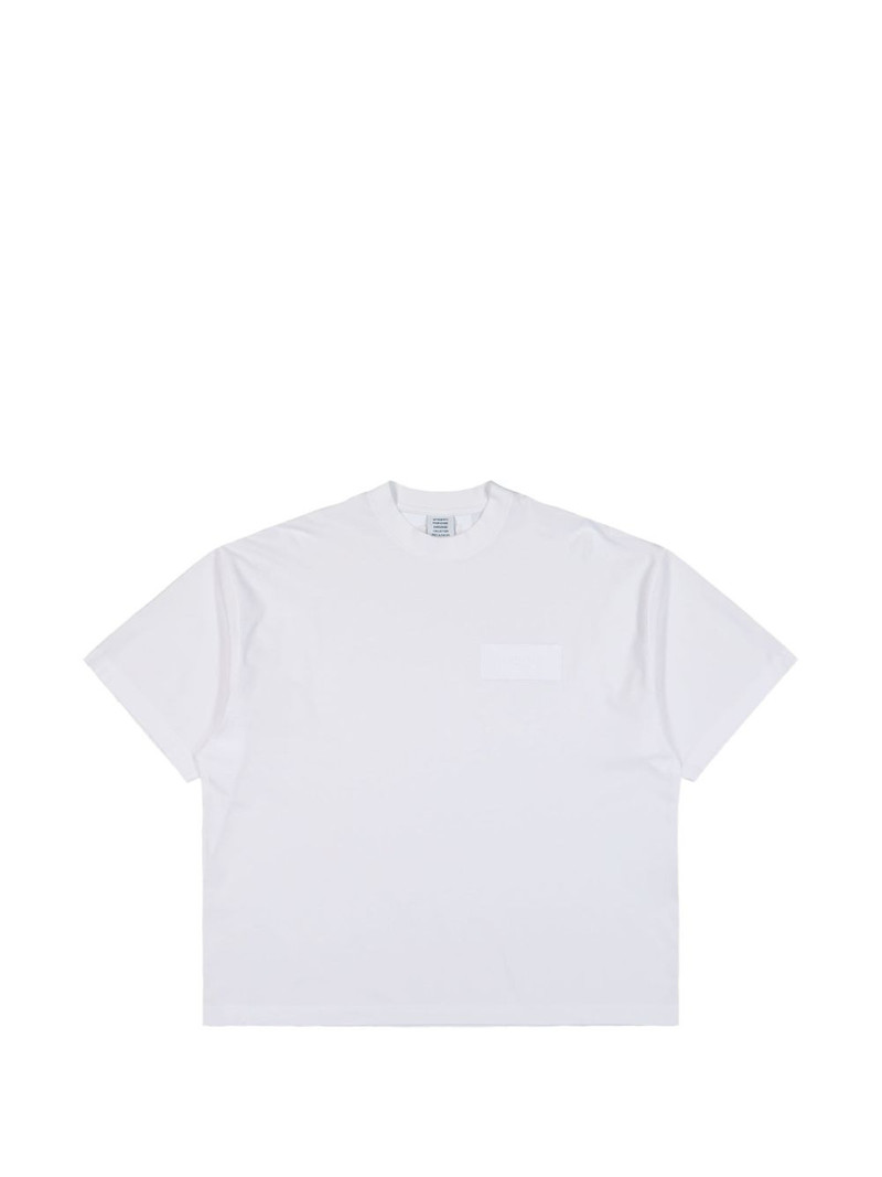 taped logo T-shirt 1