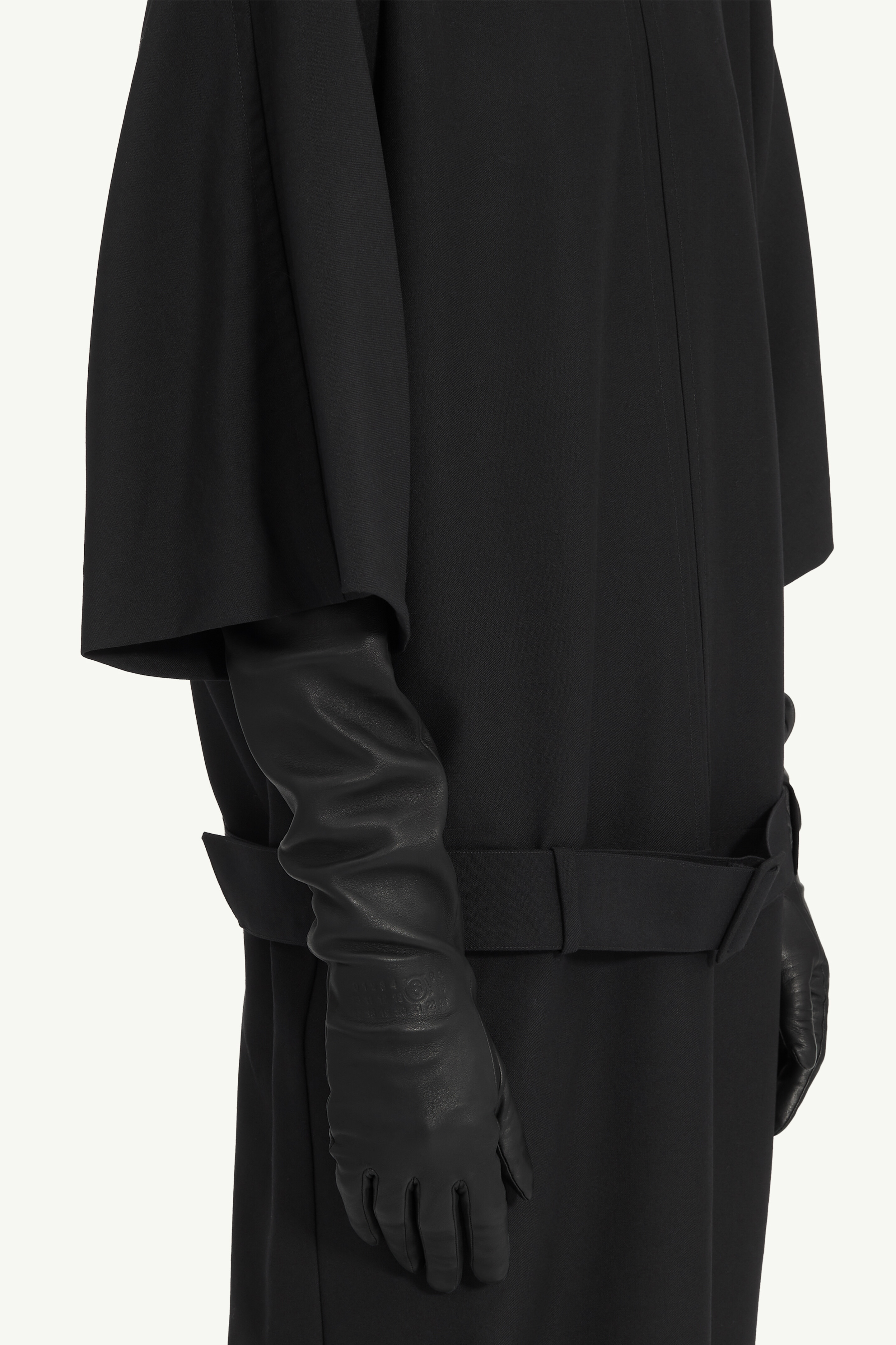 Long leather gloves - 4