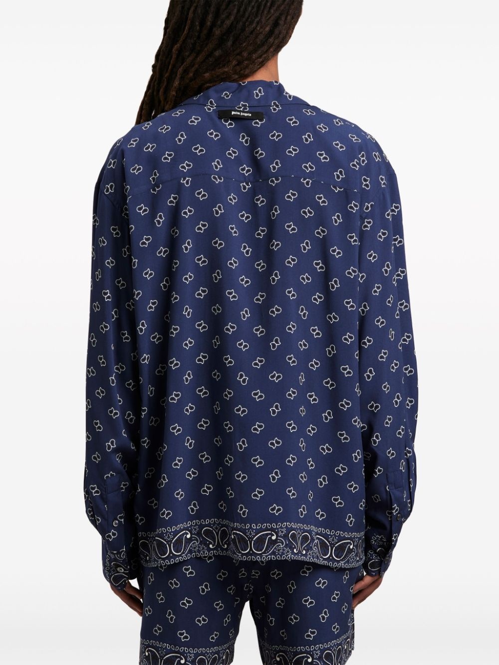 paisley-print long-sleeve shirt - 5