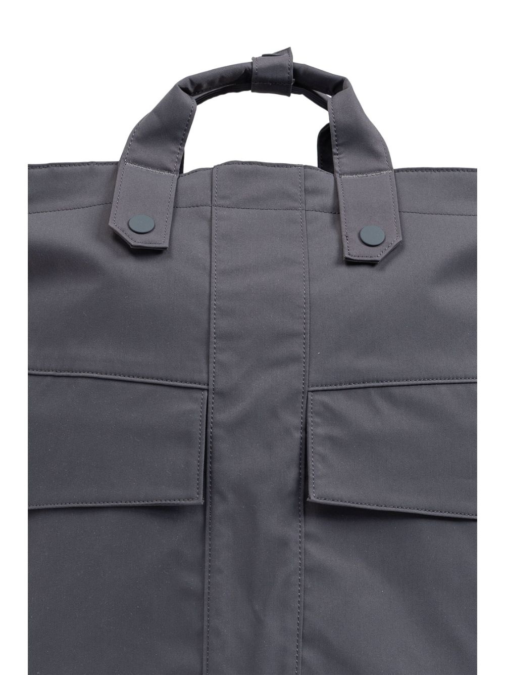 flap-pocketed bagpack - 6