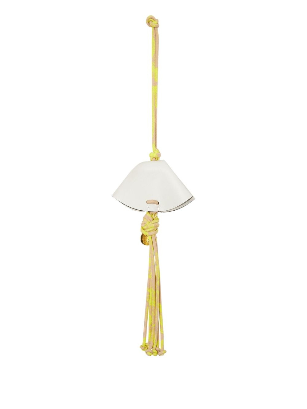 Medusa leather-tassel keyring - 2