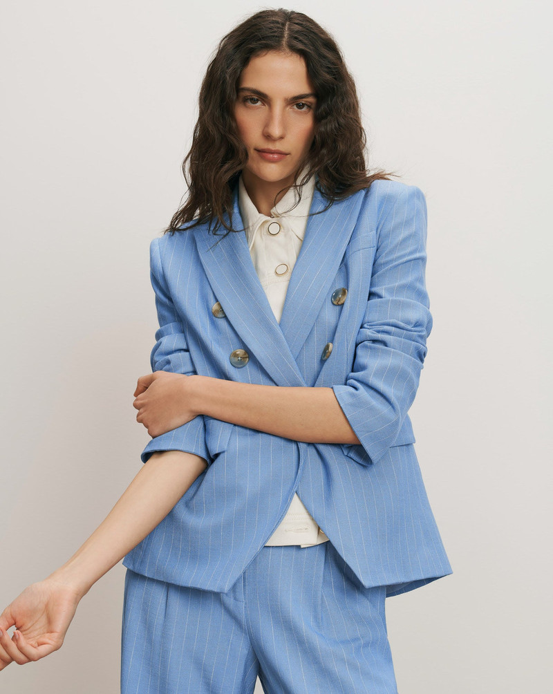 SLATE COTTON TWILL DICKEY 3