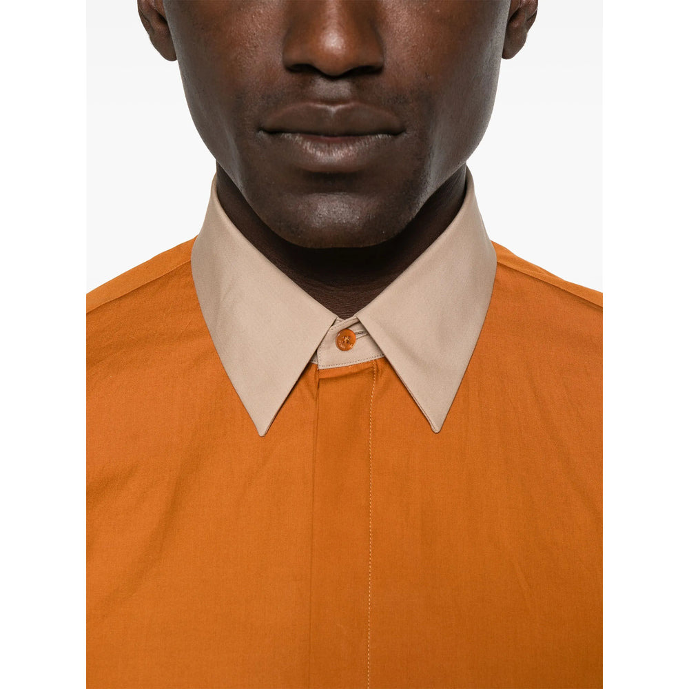 Fendi Brown Shirts Men - 5