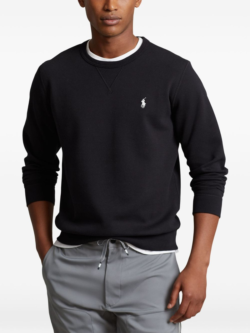 logo-embroidered sweater 3