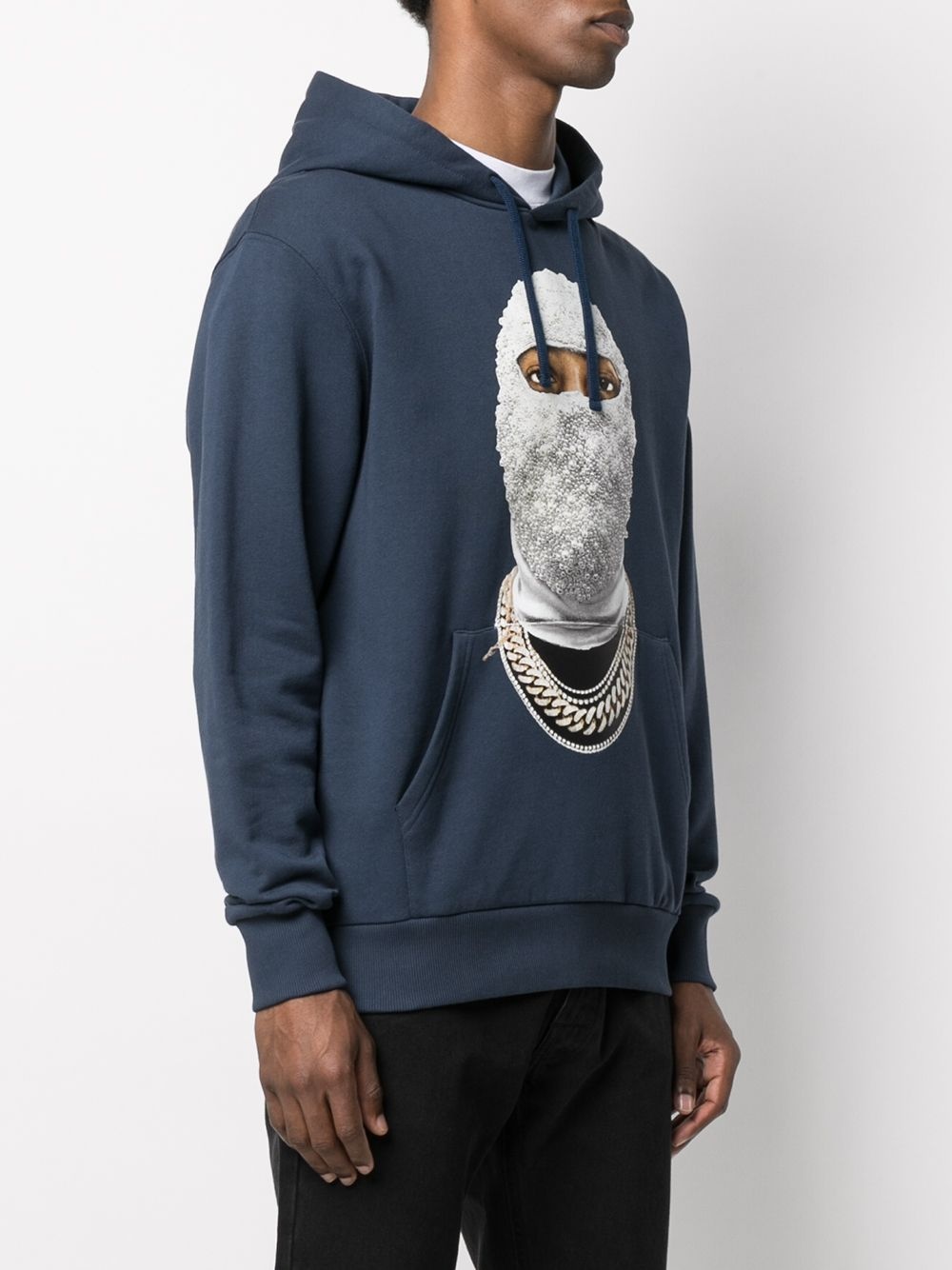 graphic-print drawstring hoodie - 3