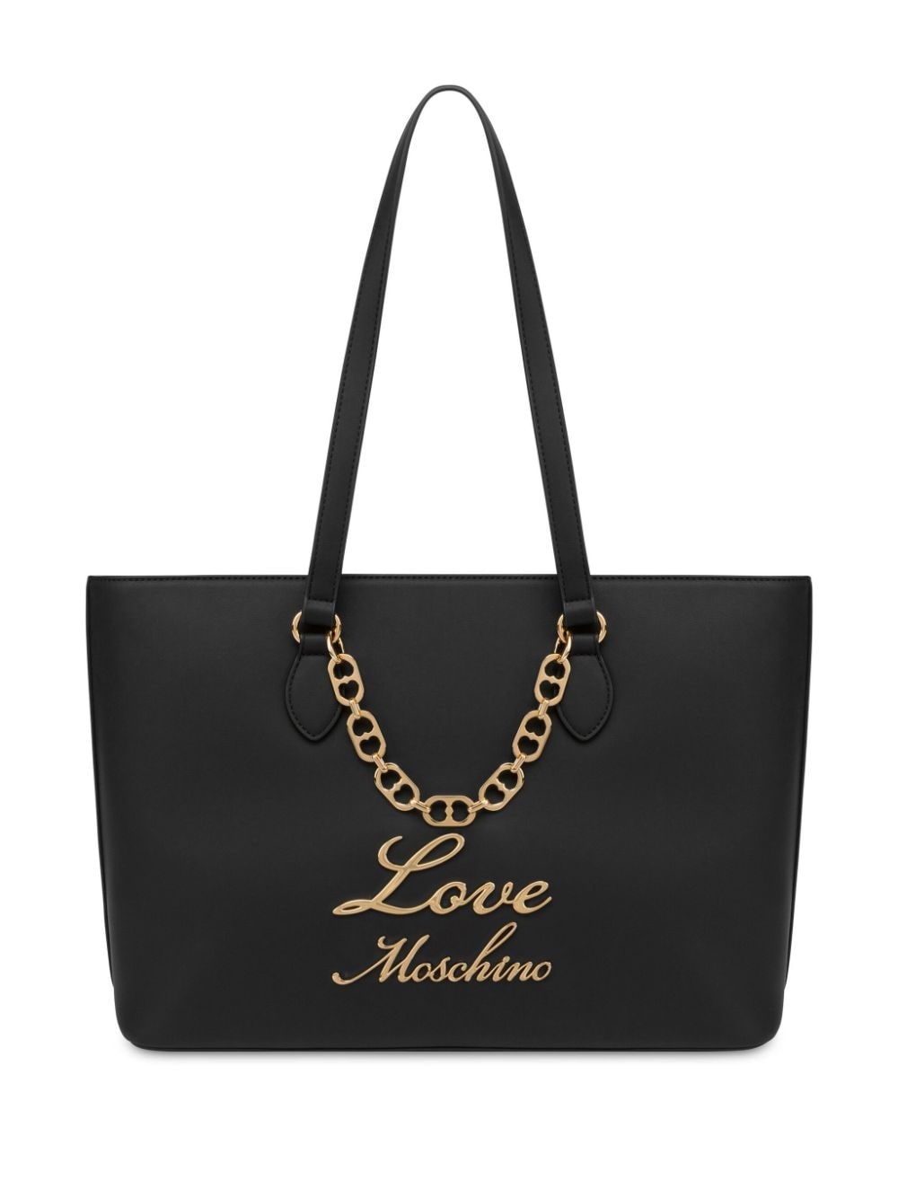 logo-lettering tote bag - 1