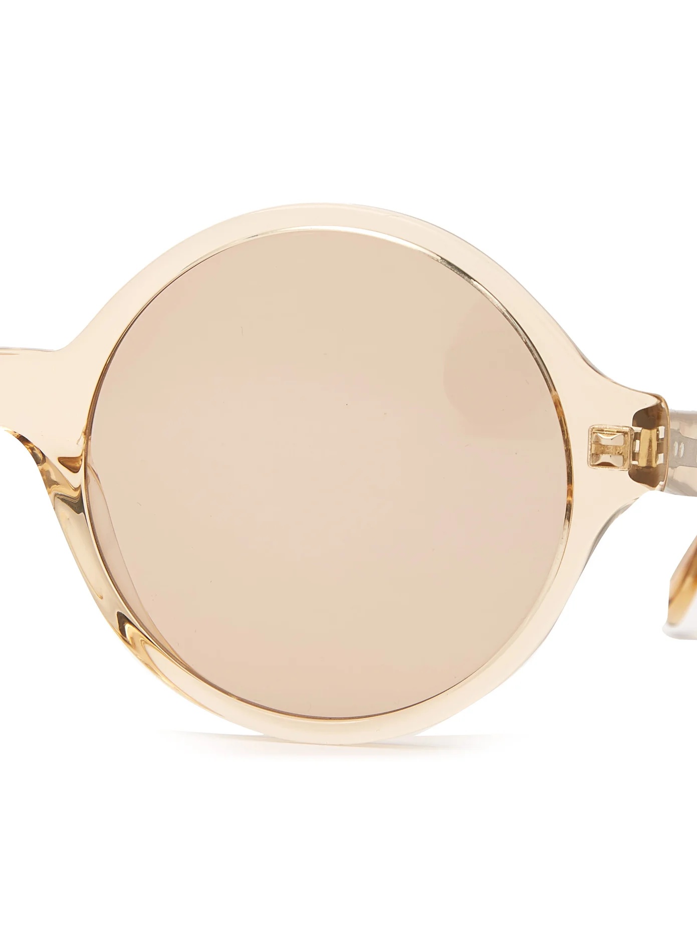 Oversized round acetate sunglasses - 5