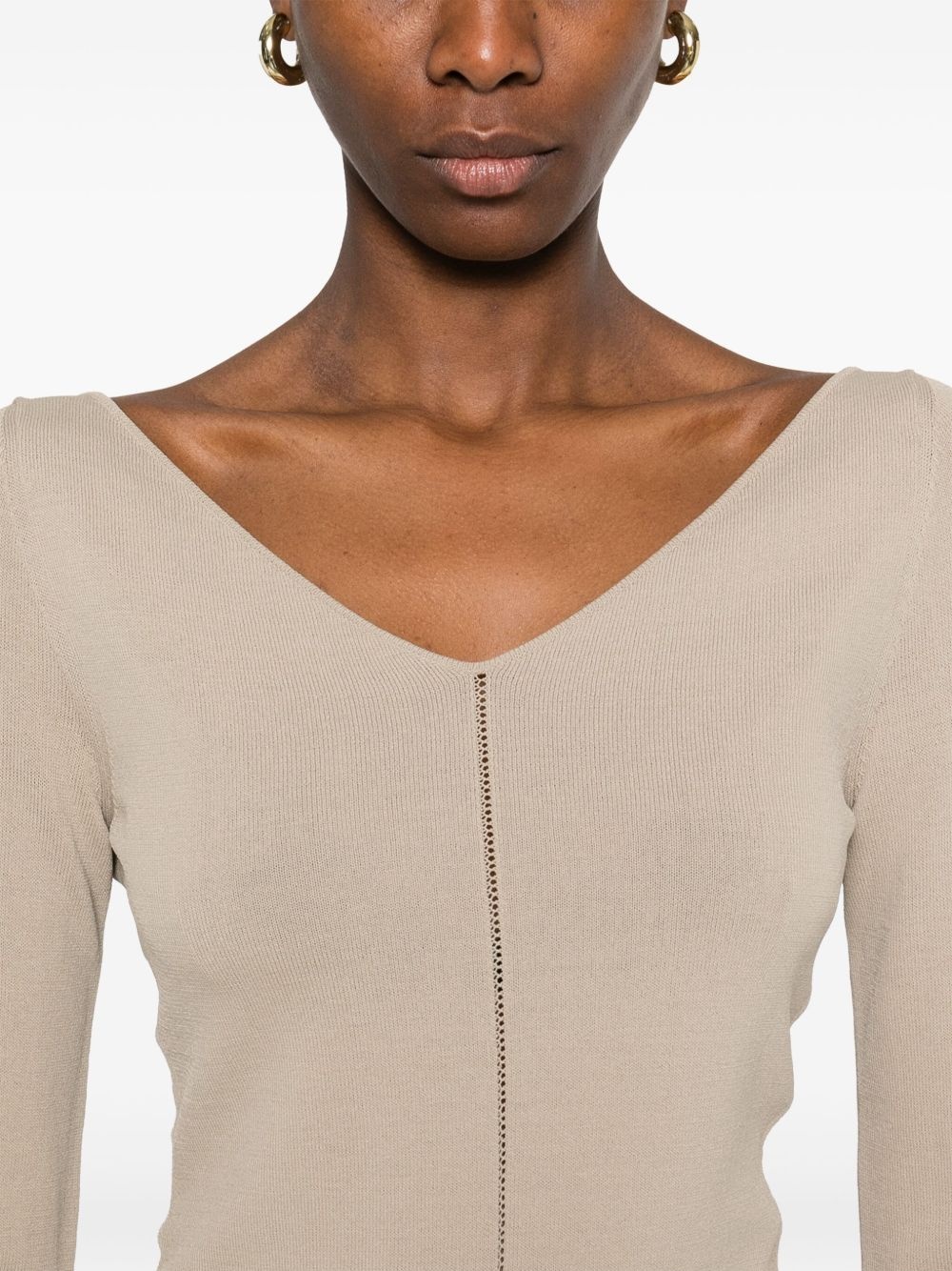 V-neck top - 5