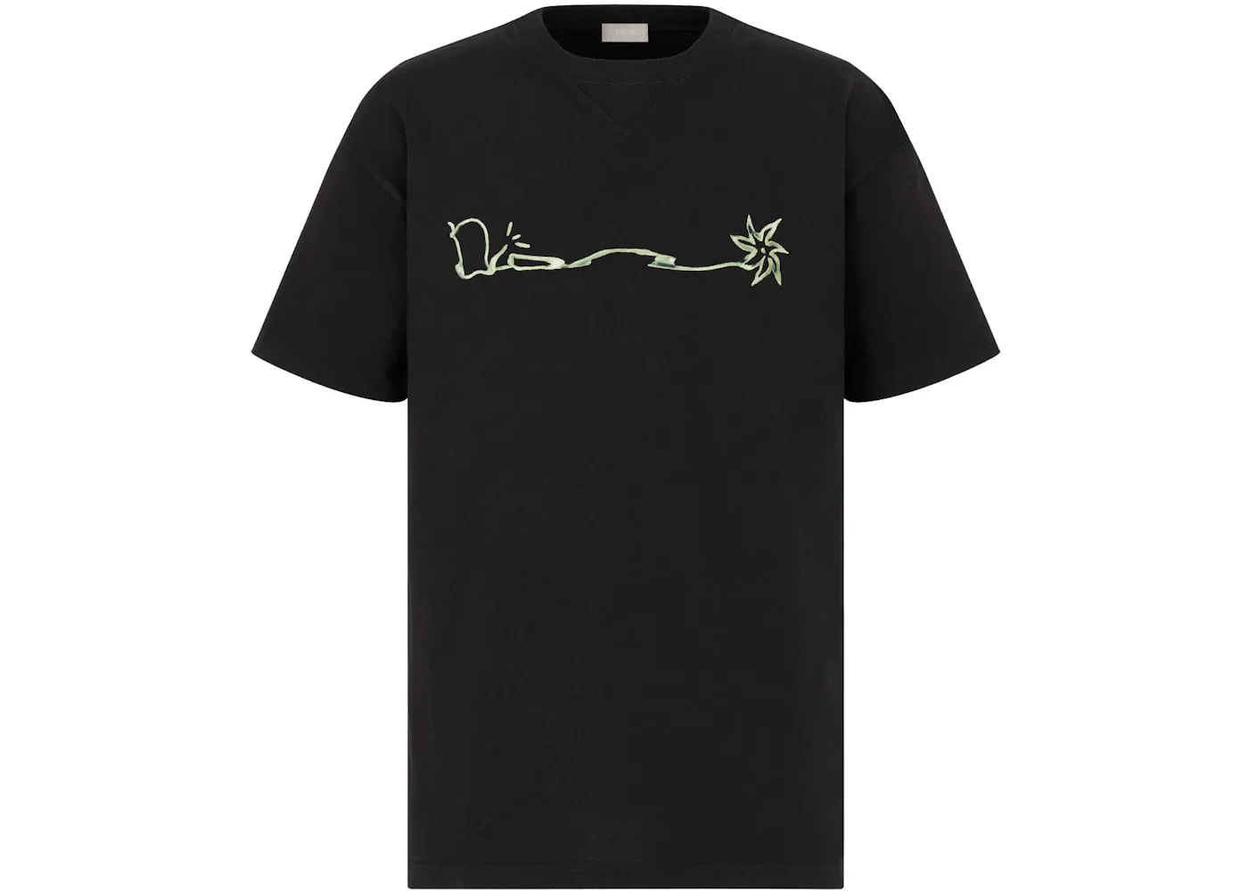 Dior x CACTUS JACK Oversized T-shirt Black - 1