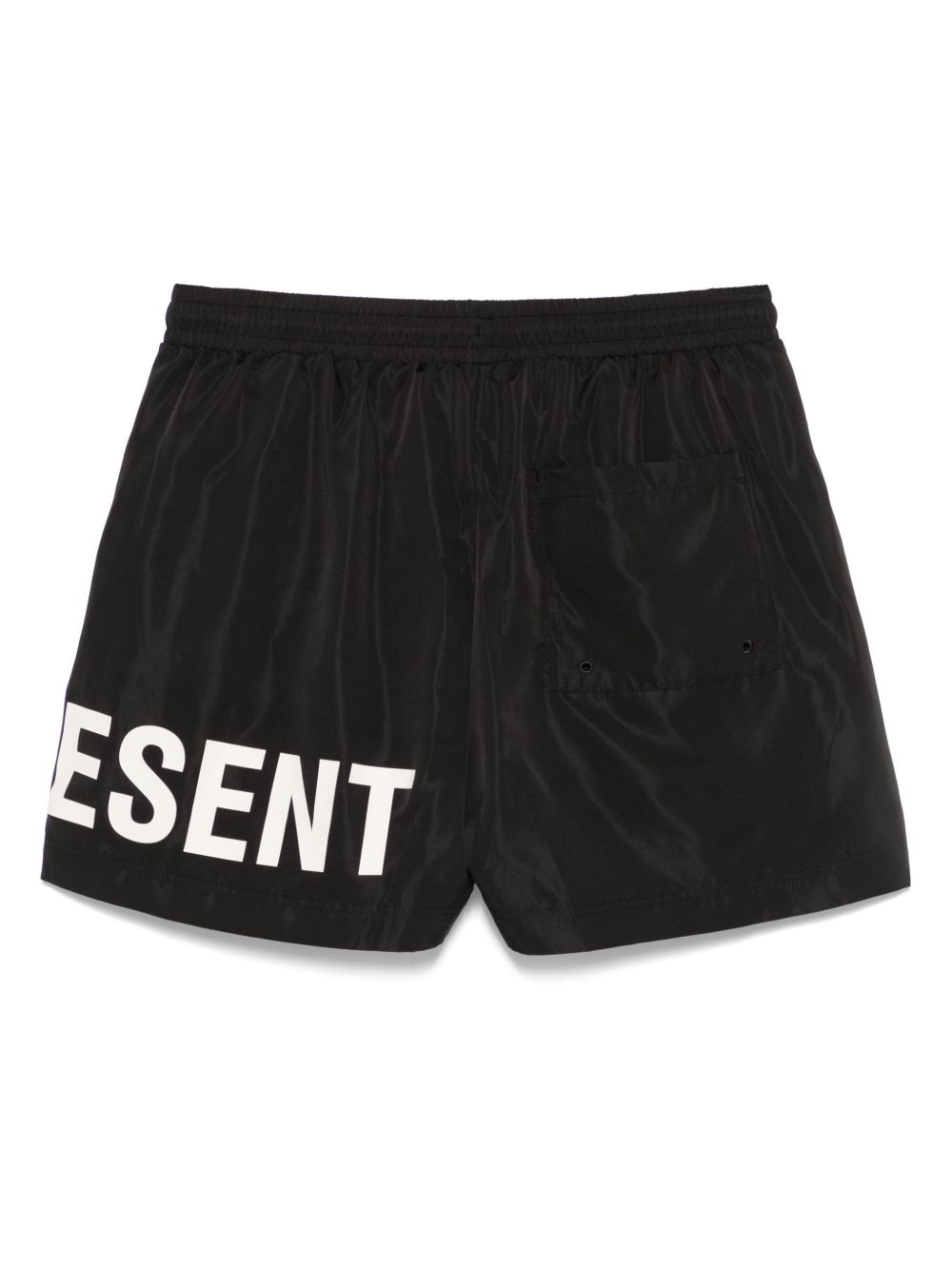 logo-print swim shorts - 2