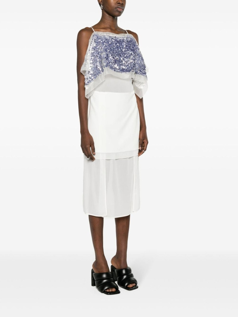 Zaha layered midi dress 3
