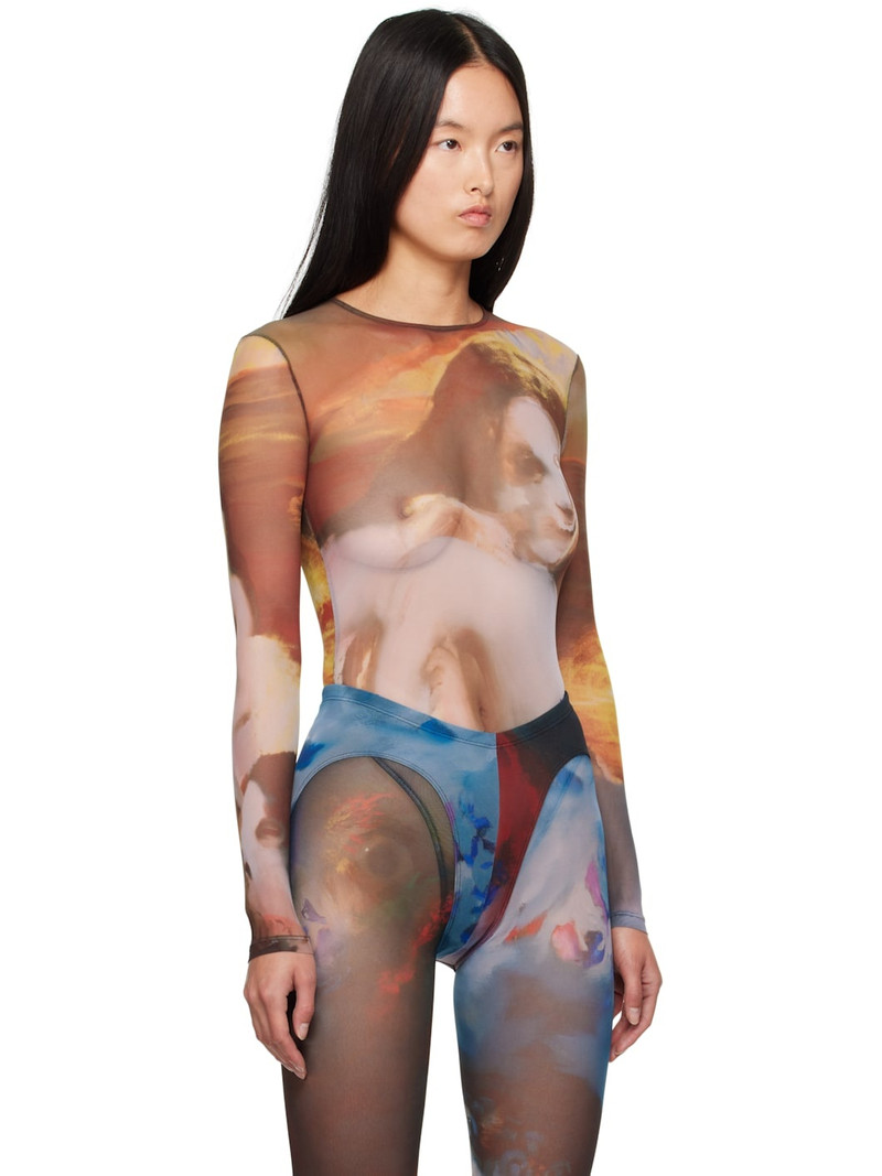 Multicolor Printed Bodysuit 2