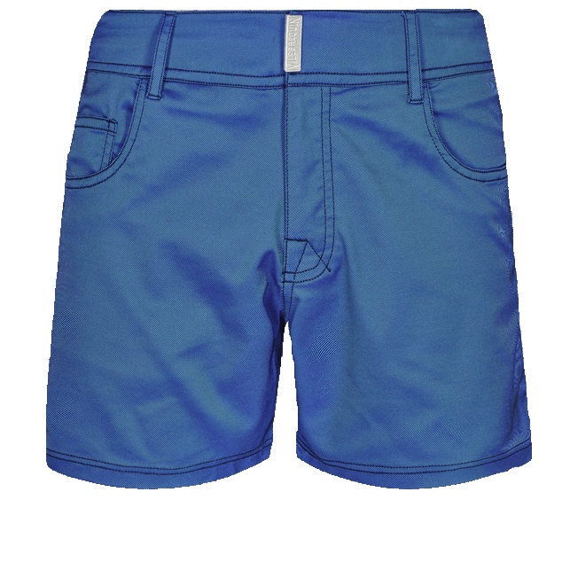 Men Swim Trunks Flat Belt Solid - 1