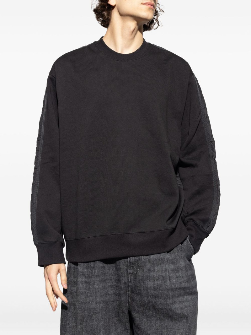 long-sleeve panelled sweatshirt 3