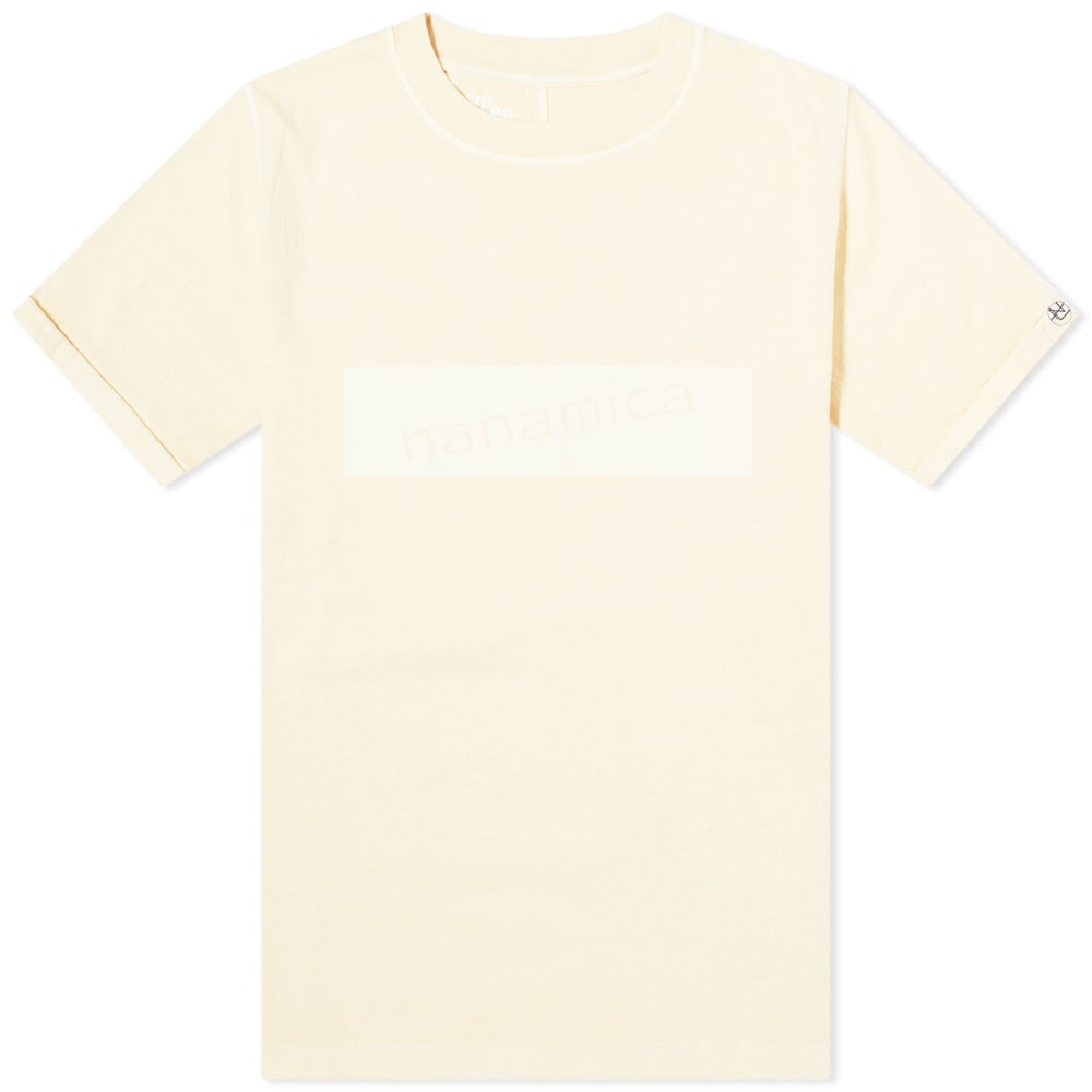 Nanamica Washed Logo Tee - 1