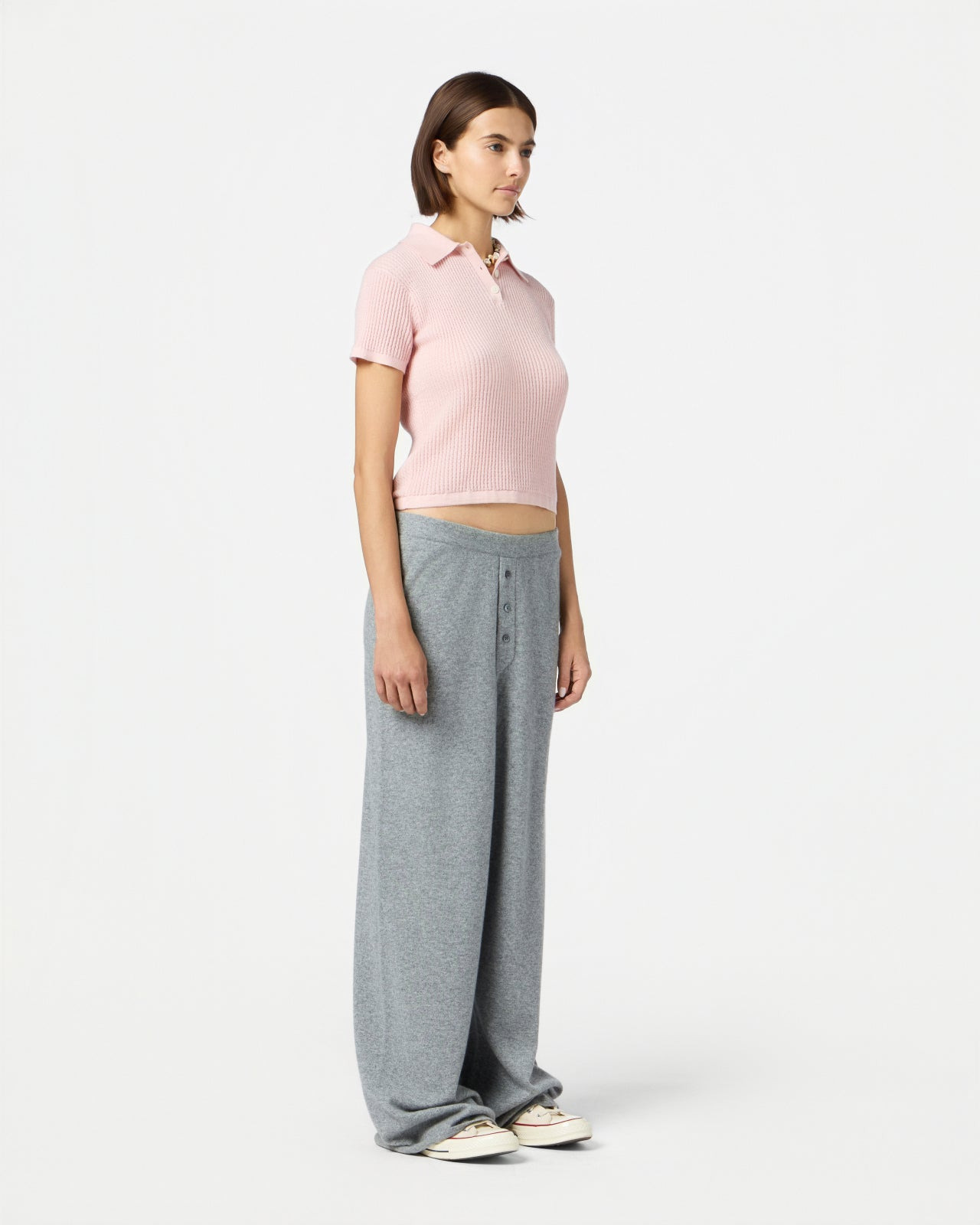 Shrunken Polo in Cashmere - 5
